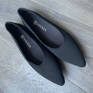Vivaia flat shoes. Size EU 41. Black.